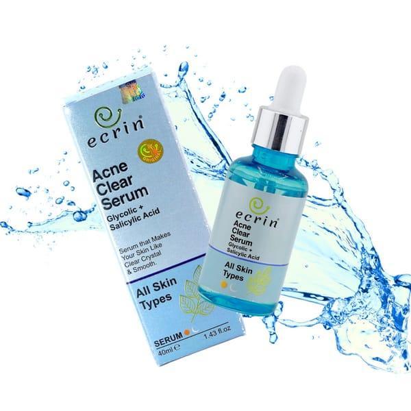 Acne Clear Salicylic Acid Serum – 40ml | Anti-Acne, Dark Spot & Skin Repair Solution