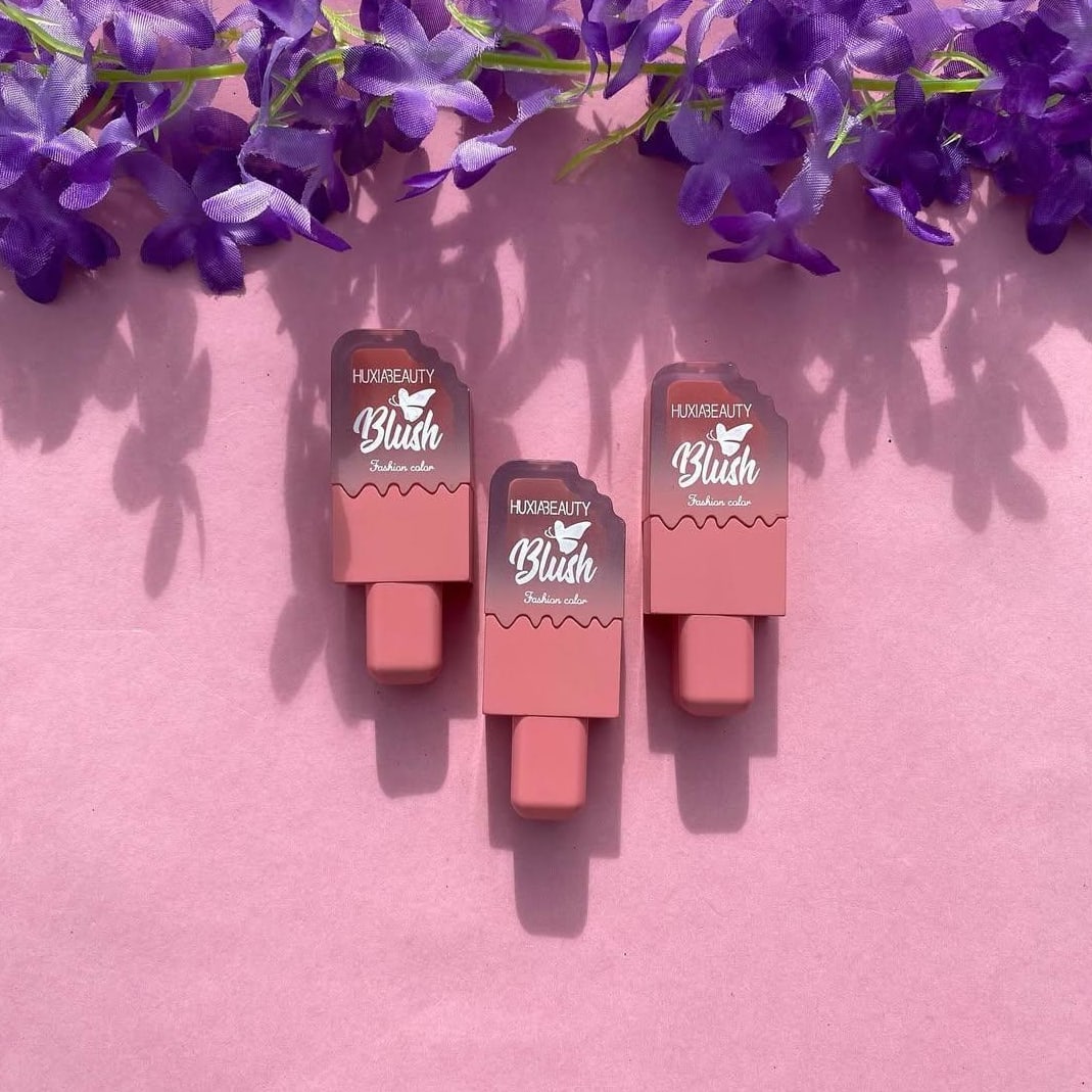 Long-Lasting Liquid Blush Set – Hydrating Natural Pink Shade for Radiant Glow | Smooth Finish for All Skin Types (3-Pack)