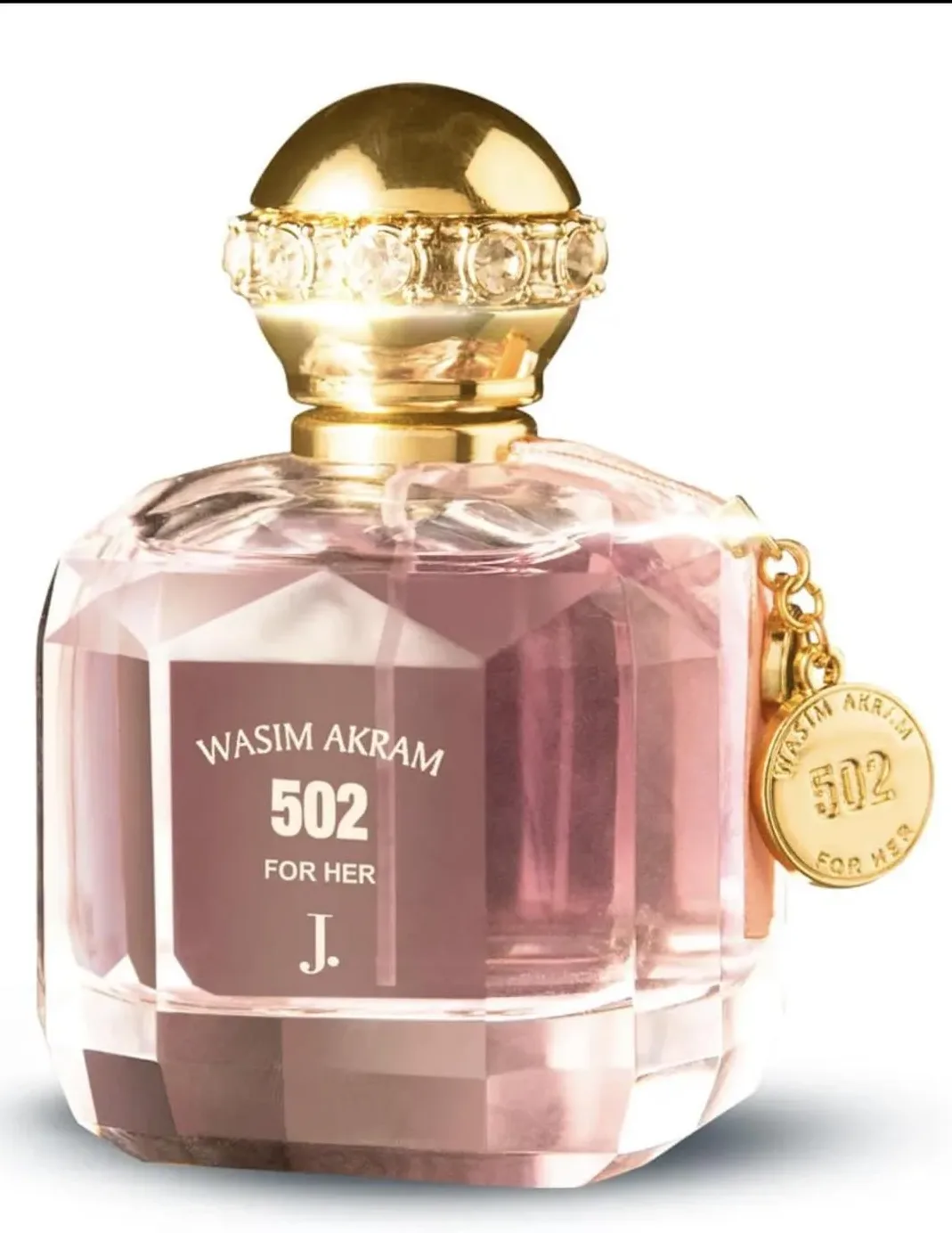 Women’s Alcohol-Free Floral Perfume – Long Lasting, Sweat-Resistant & Skin-Friendly Fragrance (Pink Bottle)