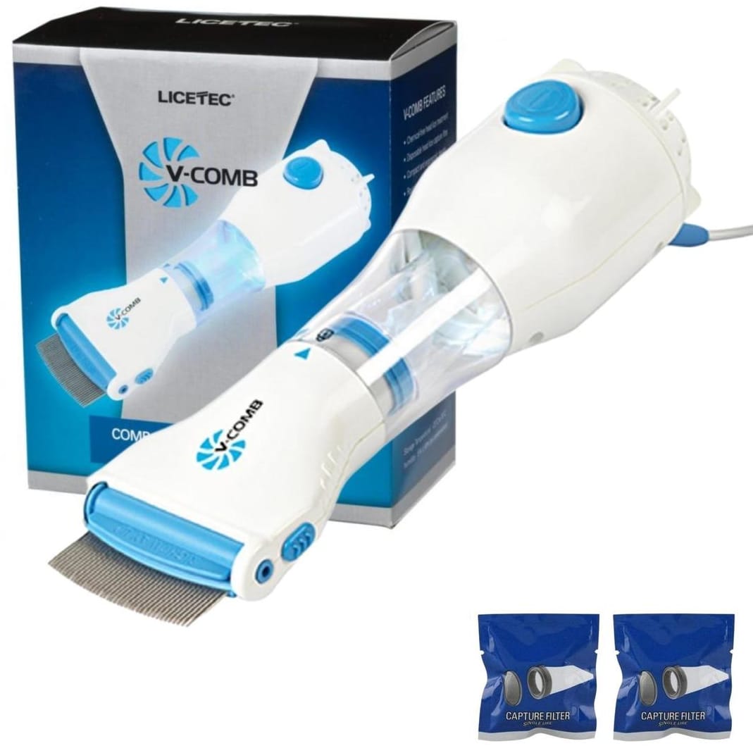 Durable Electric Anti-Lice V-Comb | 1 Pc Premium Lice Removal Tool for Kids & Adults