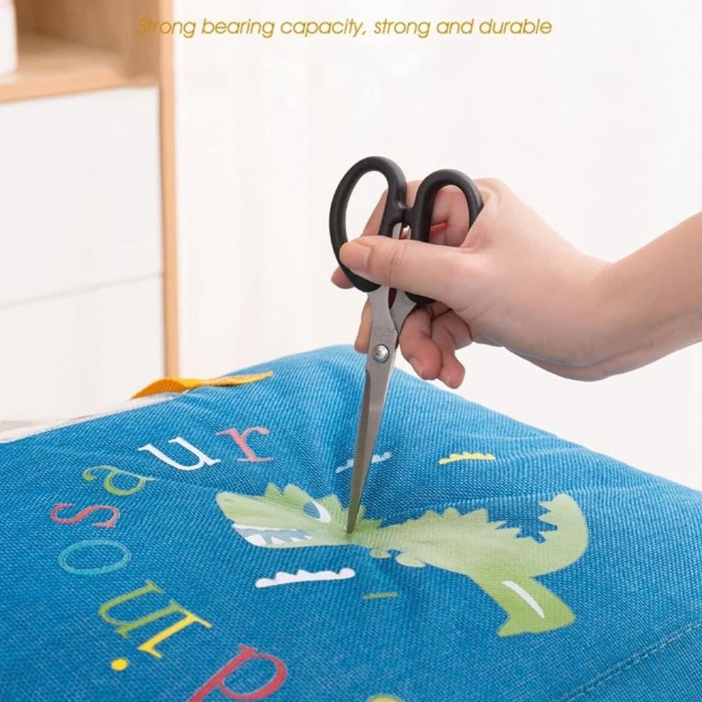 Unisex Linen Multi-Purpose Baby Diaper Bag – Spacious Blue Baby Travel & Storage Bag