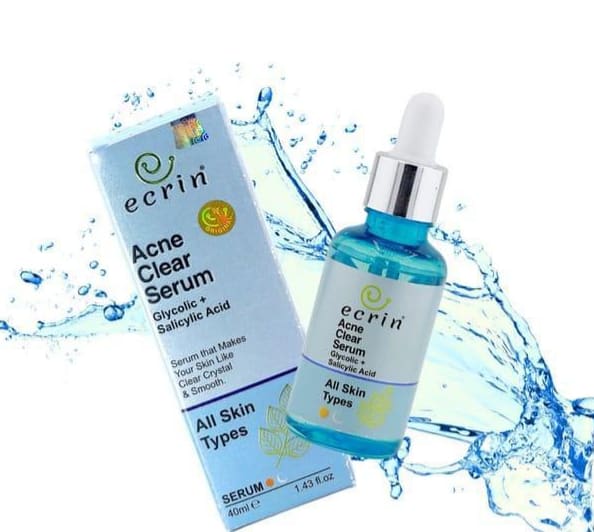 Acne Clear Salicylic Acid Serum – 40ml | Anti-Acne, Dark Spot & Skin Repair Solution