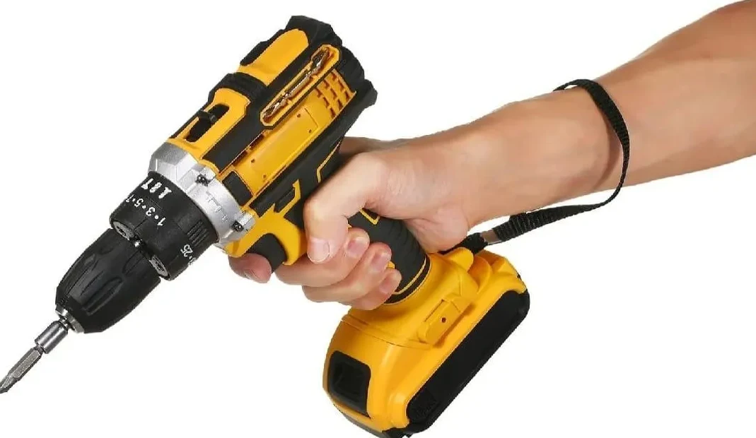 Premium Cordless Screwdriver Set Pakistan | 27-Piece Kit with Dual 7500mAh Batteries