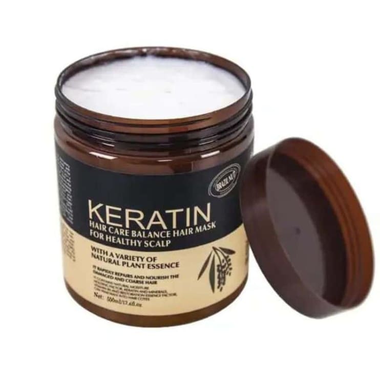 Nourishing Hair Mask for Frizz Control & Shine – Deep Conditioning Treatment for All Hair Types, 2 × 500ml