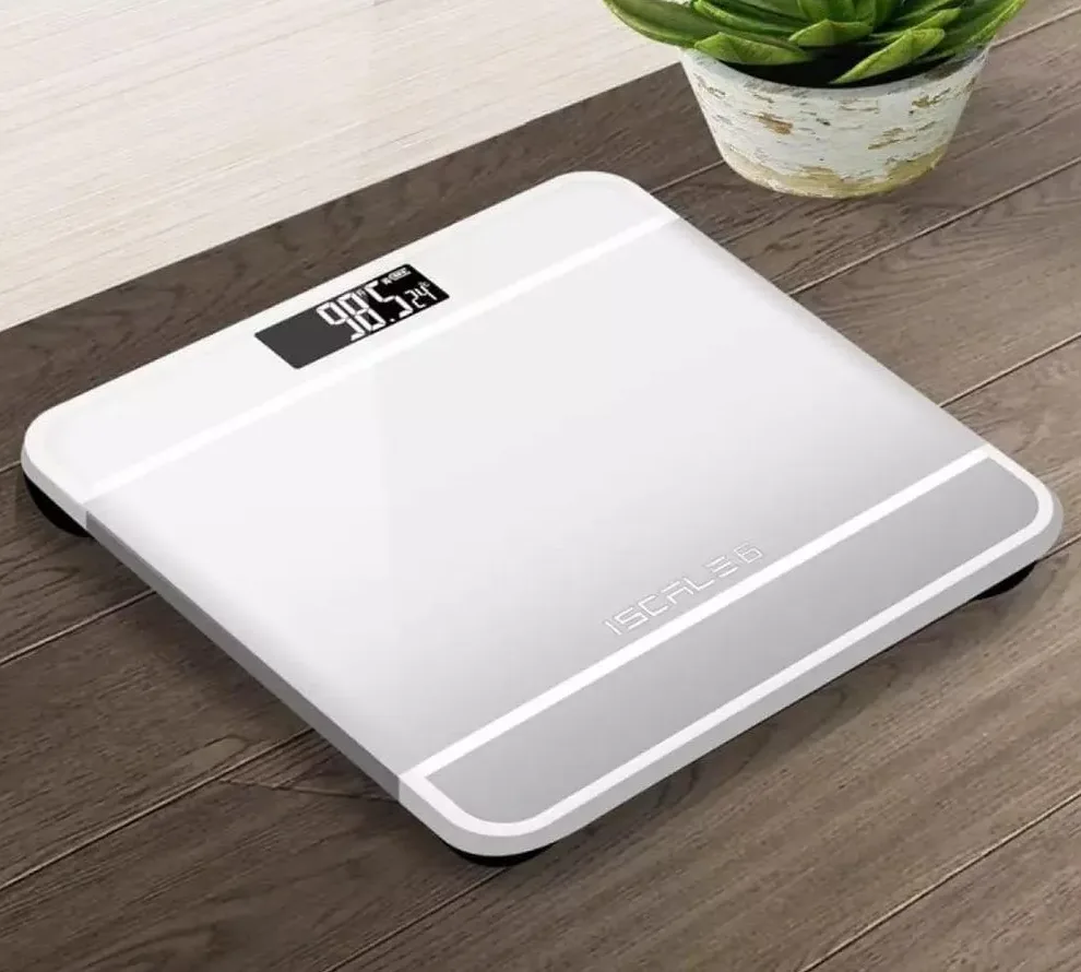 LED Display Digital Weighing Scale | Lightweight Body Weight Machine with Toughened Glass | Accurate & Durable Weight Scale for Home Use