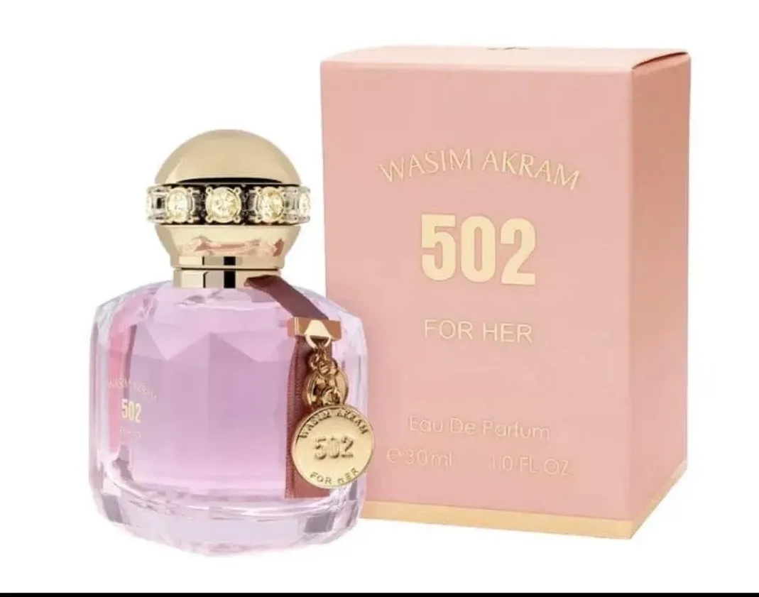 Women’s Alcohol-Free Floral Perfume – Long Lasting, Sweat-Resistant & Skin-Friendly Fragrance (Pink Bottle)
