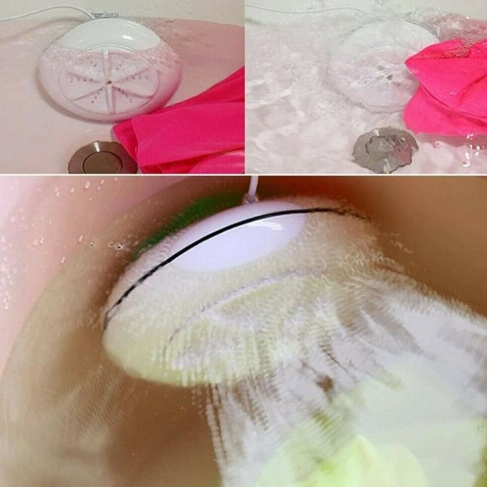 Foldable Portable Mini Washing Machine – Lightweight Travel Laundry Solution