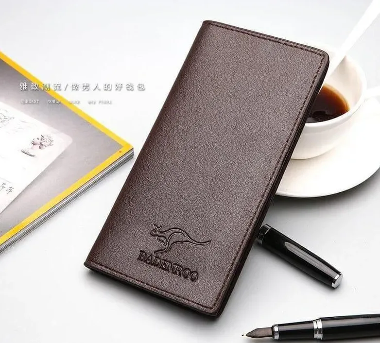 Men’s Bi-Fold Leather Wallet – Sleek & Easy to Carry