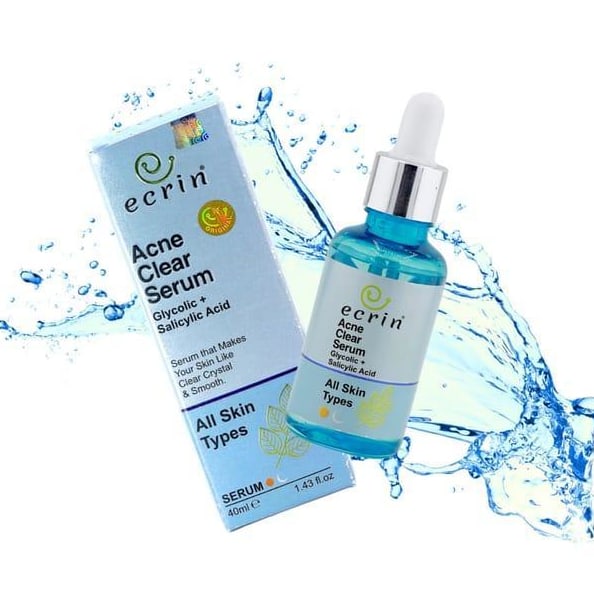 Acne Clear Salicylic Acid Serum – 40ml | Anti-Acne, Dark Spot & Skin Repair Solution