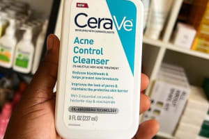 CeraVe Acne Control Cleanser: 2% Salicylic Acid for Clear, Soothed Skin