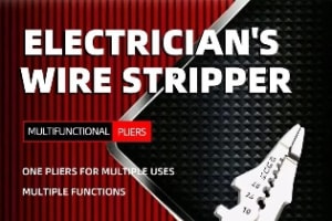 Heavy-Duty Chrome Vanadium Steel Wire Cutters - Precise Industrial Cutting Tool, Grey