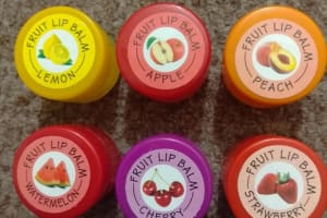 Moisturizing Flavored Lip Balm - 1 Pack | Hydrating Shades: Red, Pink, Peach & More