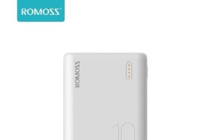 Portable 10000mAh Fast Charging Power Bank - White, 2-Hour Recharge, Compact Travel Charger