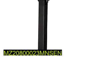 Pack of 2 Stainless Steel Vertical Bar Necklaces – Elegant Silver & Black Pendant Jewelry for Men & Women