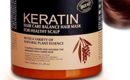 Nourishing Hair Mask for Frizz Control & Shine – Deep Conditioning Treatment for All Hair Types, 2 × 500ml
