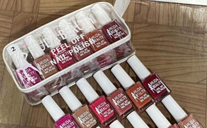Quick-Drying Peel Off Nail Polish Set – 12 Pcs Smooth Coverage, Easy Removal