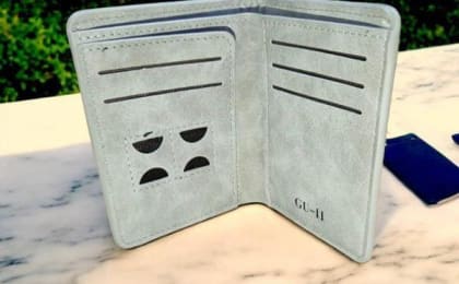 Premium Multicolor Leather Wallet – Minimalist Plain Design | Durable Genuine Leather Accessory for Everyday Carry