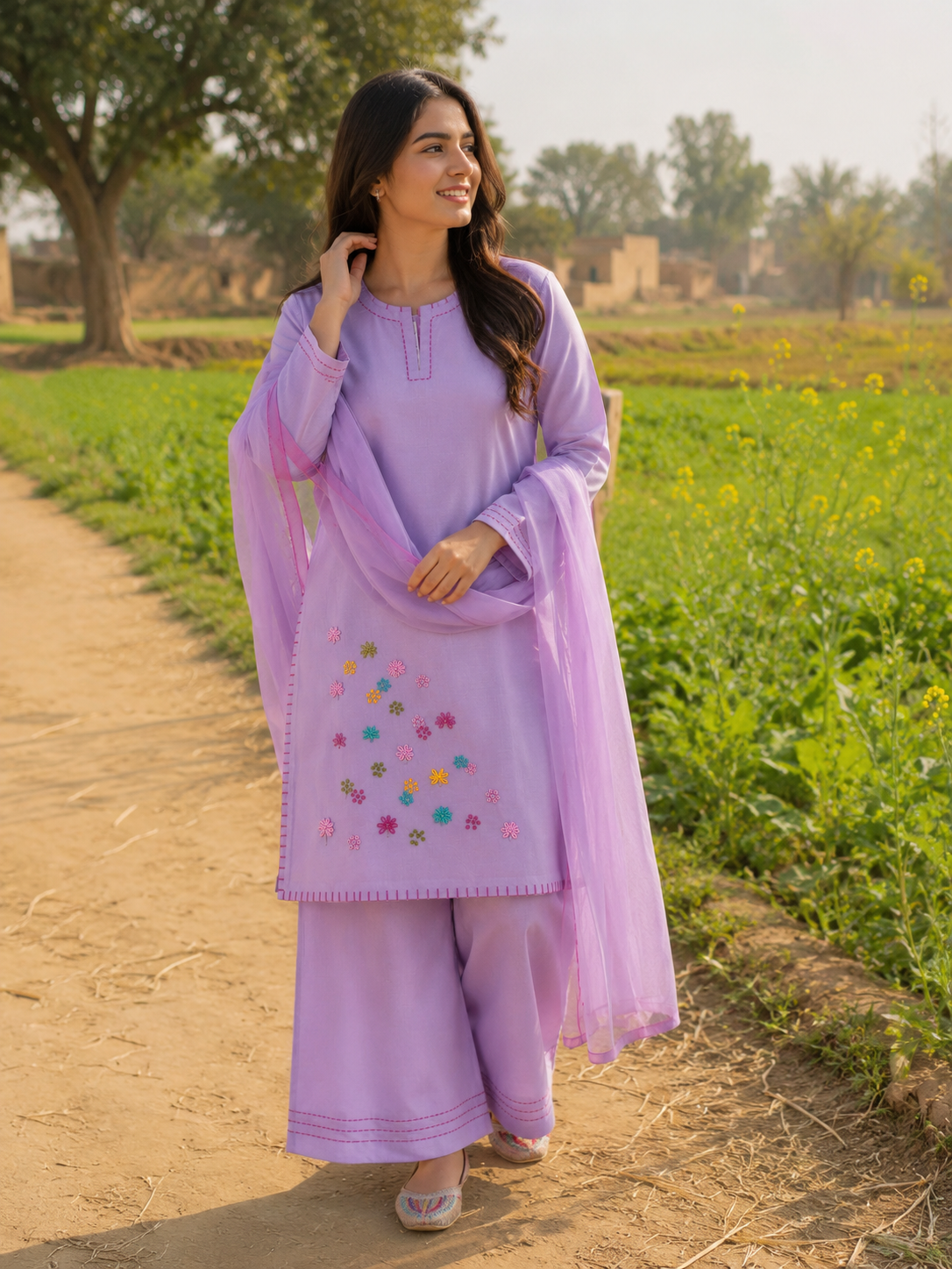 Gulbahar 3PC Stitched