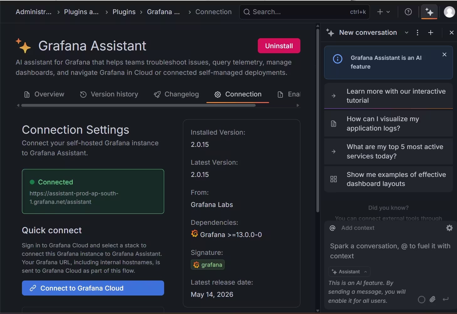 Grafana Ai Assistant UI