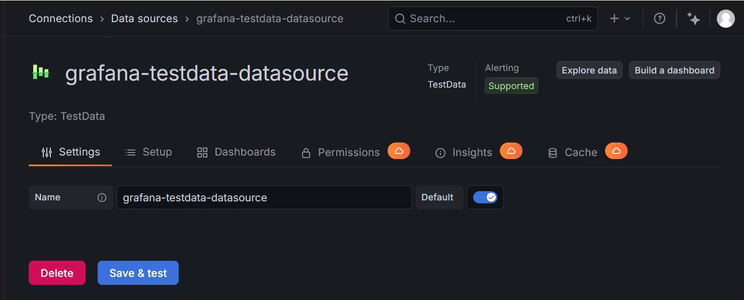 Grafana Demo Data Source