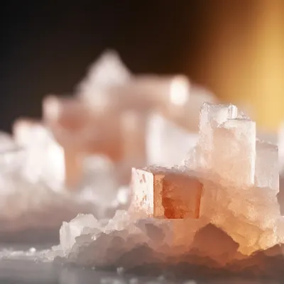 Salzkristalle aus dem Himalaya