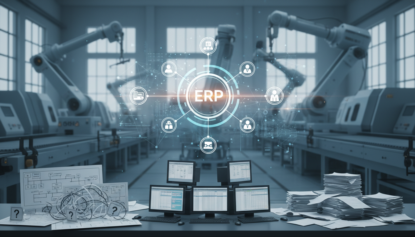 أفضل نظام ERP للمصانع في السعودية - مقدمة: تحديات المصانع السعودية وحاجة السوق لنظام ERP مرن