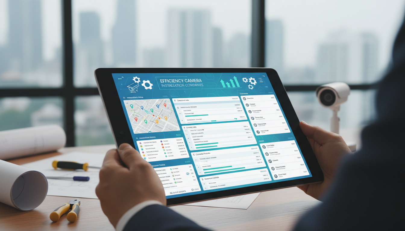 برنامج إدارة شركات تركيب كاميرات المراقبة - مقدمة: إدارة شركات تركيب كاميرات المراقبة بكفاءة
