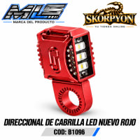 Direccional de Cabrilla Led Nuevo 6000K-1000LM ROJA