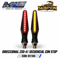 Direccional ZXD-41 Secuencial con Stop
