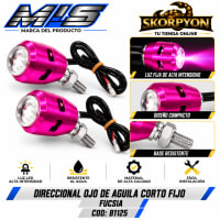 Direccional Ojo de Águila Corto Fijo Fucsia