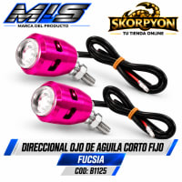Direccional Ojo de Águila Corto Fijo Fucsia