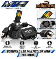 Bombillo Multicolor MT6 Motoled 