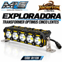Exploradora Transformer Optimus Cinco Lentes 6500K 30000LM