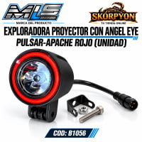 Exploradora Pulsar-Apache ROJO(UNIDAD) 6500K-3000LM