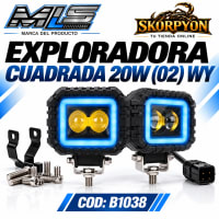 Exploradora Cuadrada 20W(02) WY 6500K-2800LM