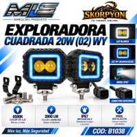 Exploradora Cuadrada 20W(02) WY 6500K-2800LM