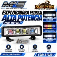 Exploradora Federal Alta Potencia 6000K-6000LM