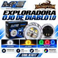 Exploradora Ojo de Diablo 1.O 6500K 8000LM 