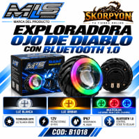 Exploradora Ojo de Diablo con Blutooth 8000LM