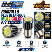Bombillo Plus de Enfoque Multicolor H6 