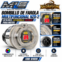 Bombillo de  Farola Multifuncional NZD-2 6500K-1800LM 