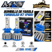 Bombillo de Farola Turboled H7 (Par)