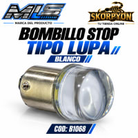 Bombillo Stop Tipo Lupa Blanco (Unidad)