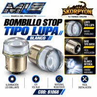 Bombillo Stop Tipo Lupa Blanco (Unidad)