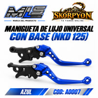 Manigueta de Lujo Universal con Base (AKT NKD 125) Azul