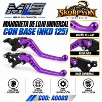 Manigueta de Lujo Universal con Base (NKD 125) Morado