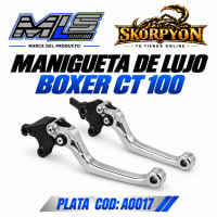 Manigueta de Lujo Boxer CT 100 Plata