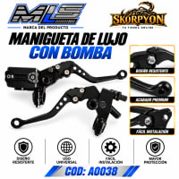 Manigueta de Lujo con Bomba - Negro