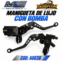 Manigueta de Lujo con Bomba - Negro