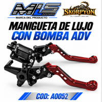 Manigueta de Lujo con Bomba ADV - Rojo